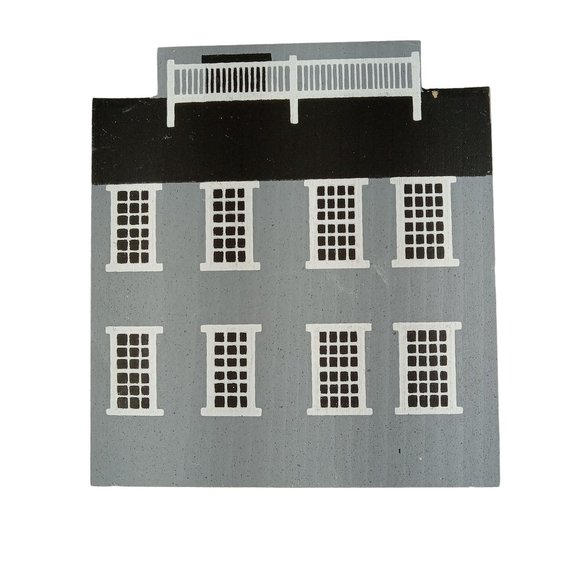 Cat's Meow Village Nantucket Series Maria Mitchell House Signed Faline 1989 - Picture 6 of 8